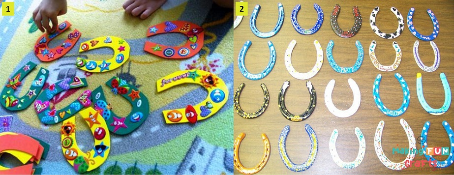 12 Horseshoe Crafts With Tutorials – Home and Garden