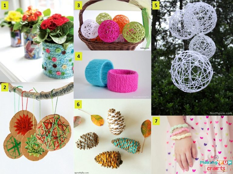 Yarn Crafts - MakingFunCrafts.com